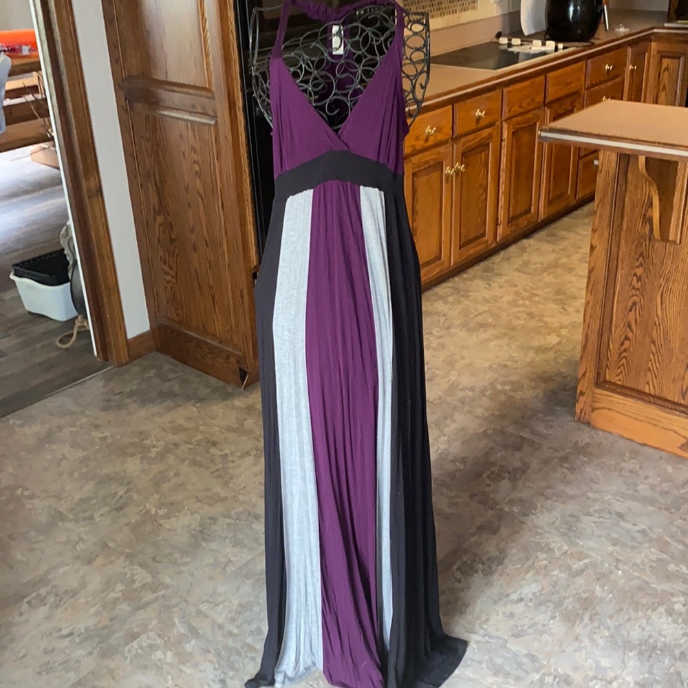 Pink Rose Maxi Dress